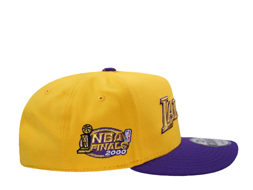 New Era Los Angeles Lakers NBA Finals 2000 Two Tone Edition 9Fifty A Frame Snapback Casquette