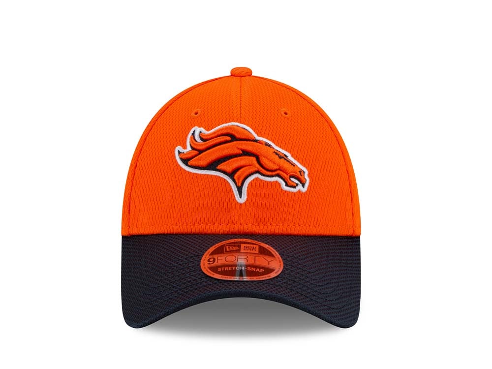 New Era Denver Broncos Road Sideline 9Forty Stretch Snapback Casquette