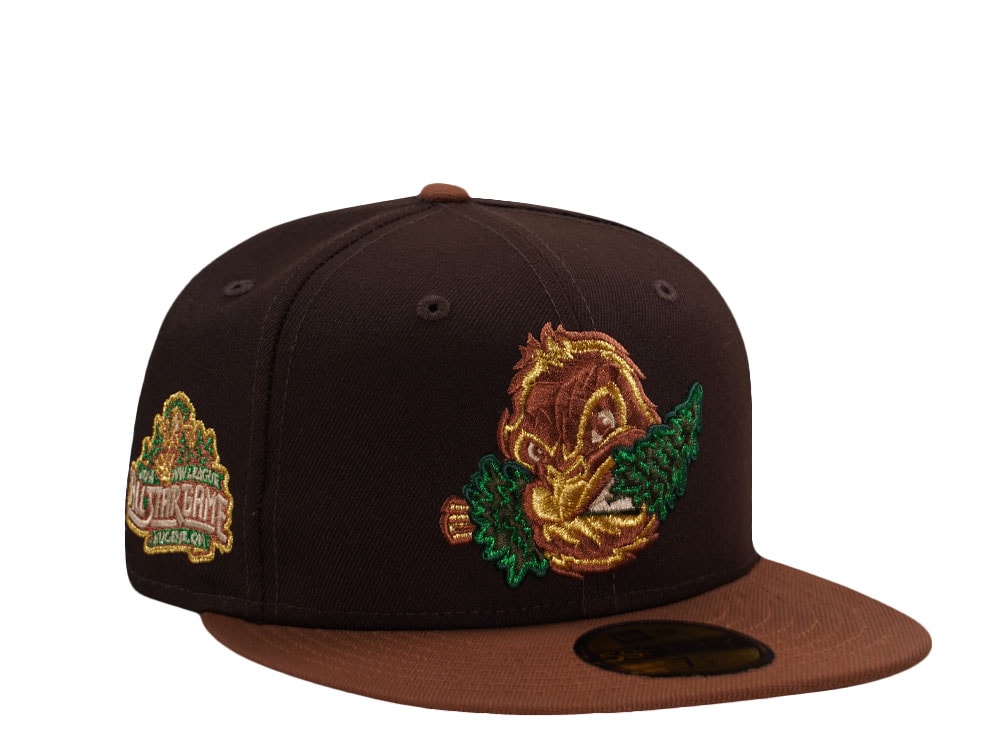 New Era Eugene Emeralds All Star Game 2014 Brown Two Tone Edition 59Fifty Fitted Casquette