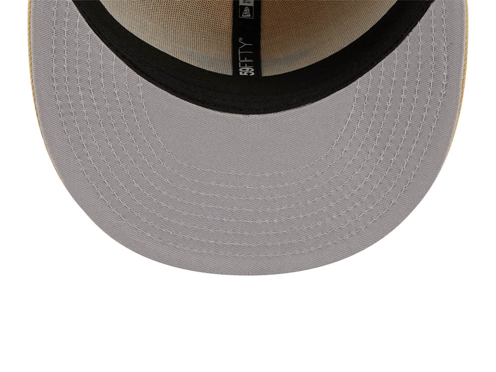 New Era Houston Astros 45th Anniversary Raffia Front Vegas Gold Edition 59Fifty Fitted Casquette