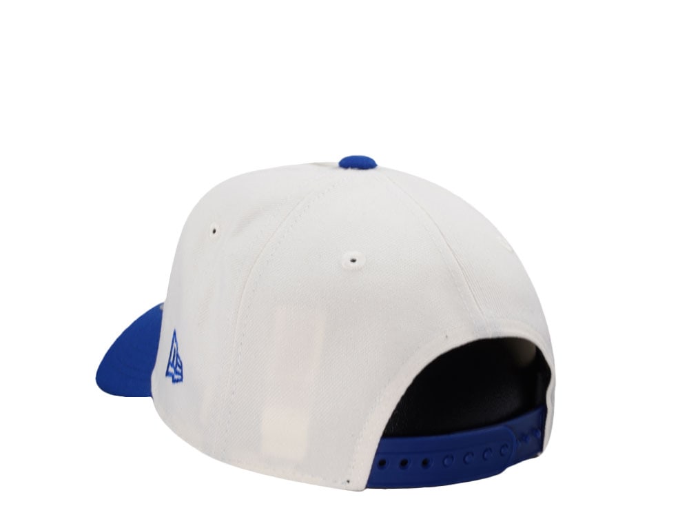 New Era Los Angeles Dodgers Bleed Blue Chrome Two Tone Edition 9Forty A Frame Snapback Casquette