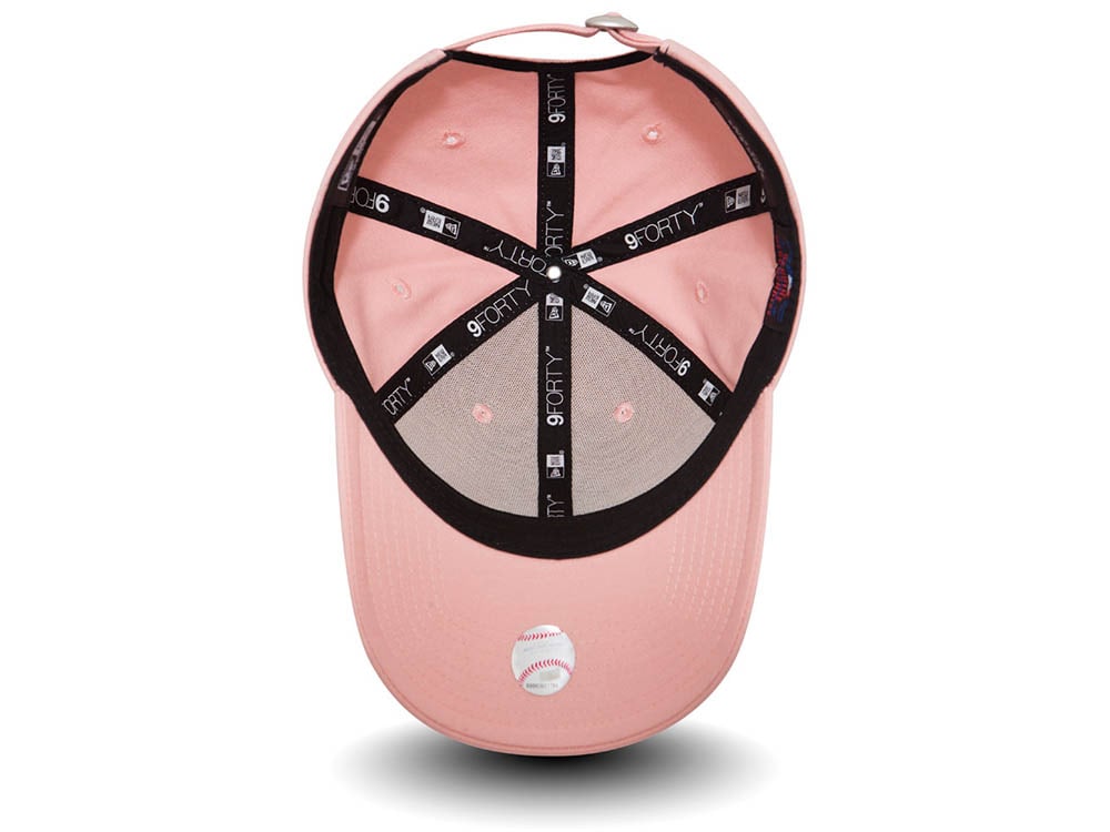 New Era New York Yankees League Essential Light Pink Womens 9Forty Strapback Casquette