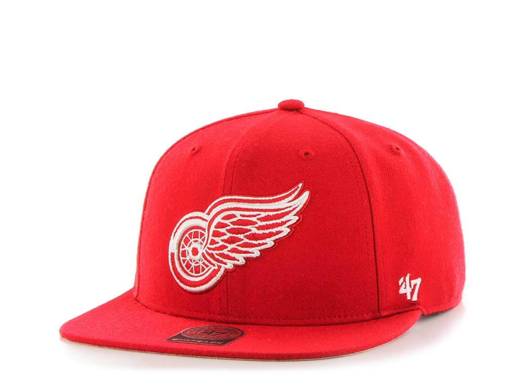 47Brand Detroit Red Wings Sure Shot Captain Snapback Casquette