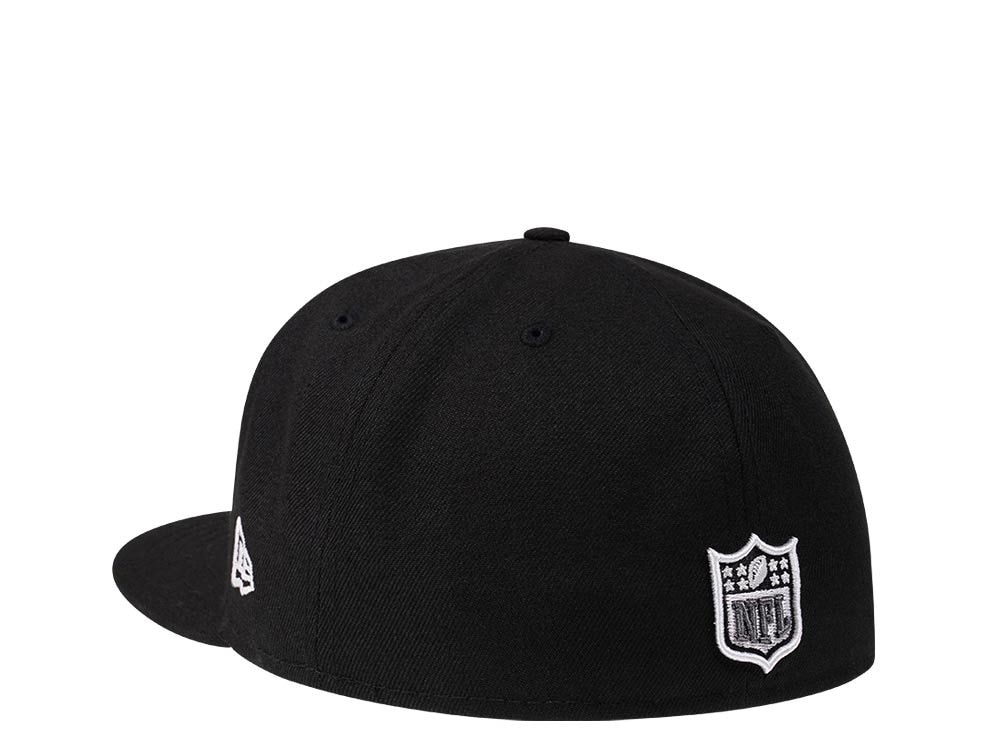 New Era New England Patriots Super Bowl XXXVI Steel Black Edition 59Fifty Fitted Casquette