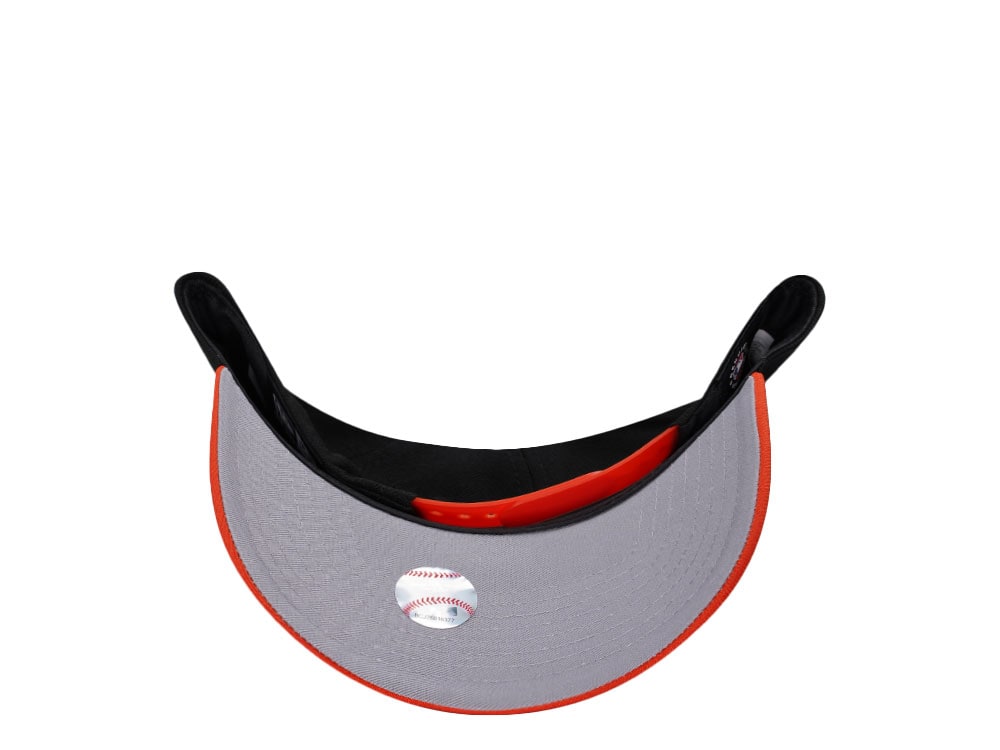 New Era Baltimore Orioles Black Two Tone 9Forty A Frame Snapback Casquette