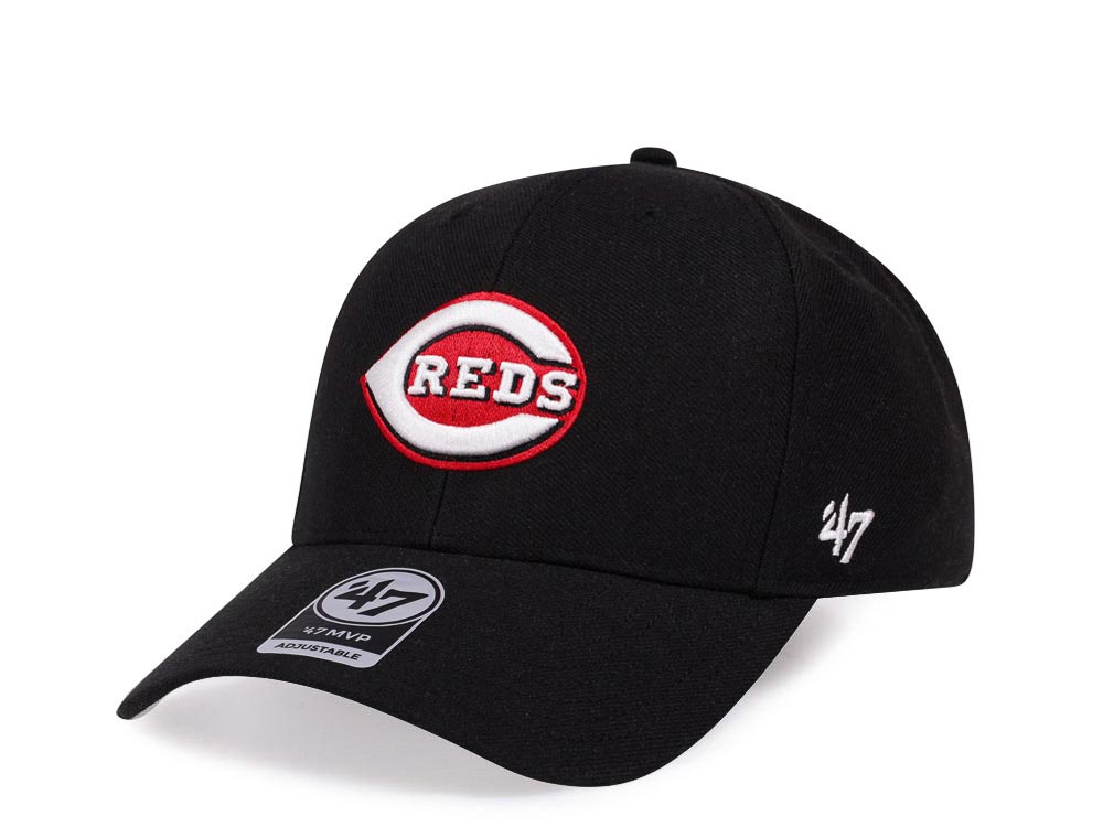 47Brand Cincinnati Reds Classic Black Strapback Casquette
