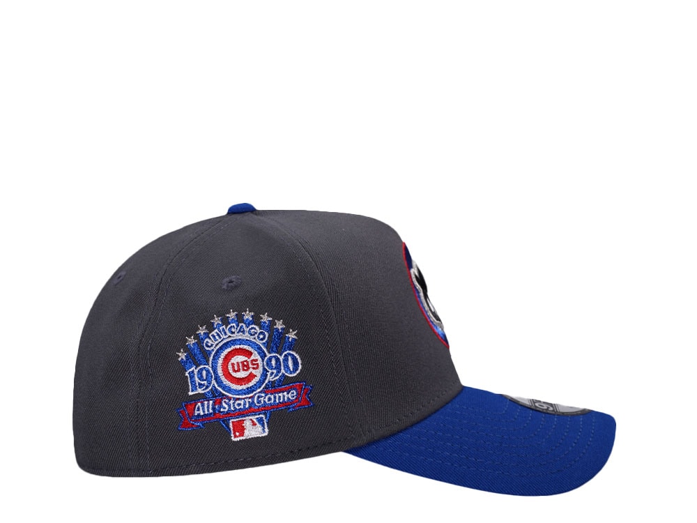 New Era Chicago Cubs All Star Game 1990 Gray Two Tone Edition 9Forty A Frame Snapback Casquette