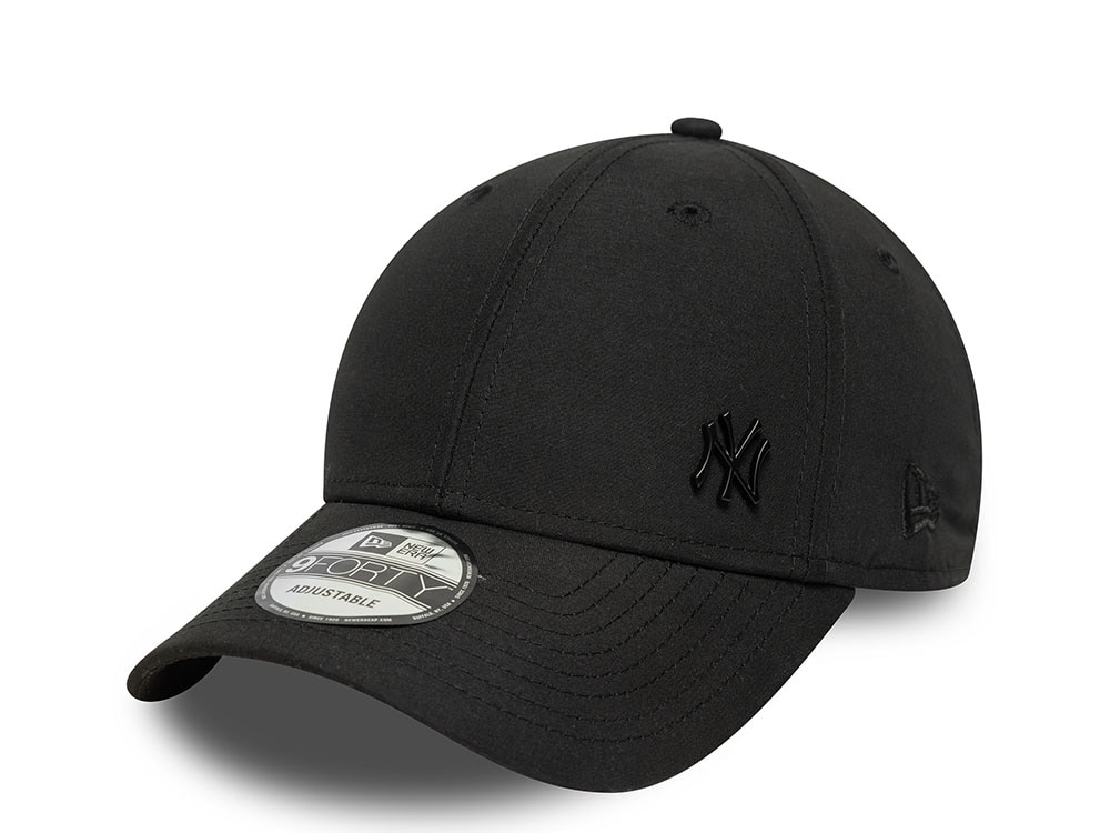 New Era New York Yankees Black Tonal Flawless 9Forty Strapback Casquette