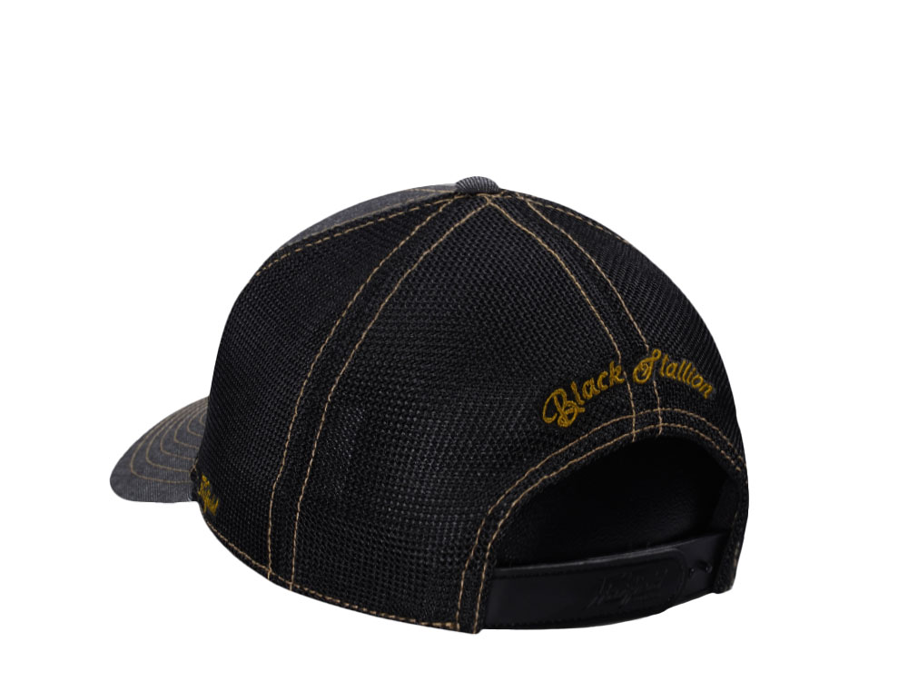 Hatfield Stallion Black Trucker Snapback Casquette