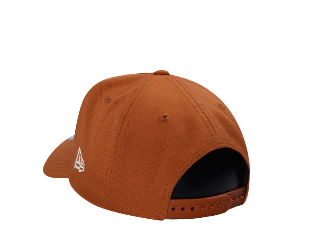 New Era Miami Dolphins 30th Anniversary Earth Brown Edition 9Forty A Frame Snapback Casquette