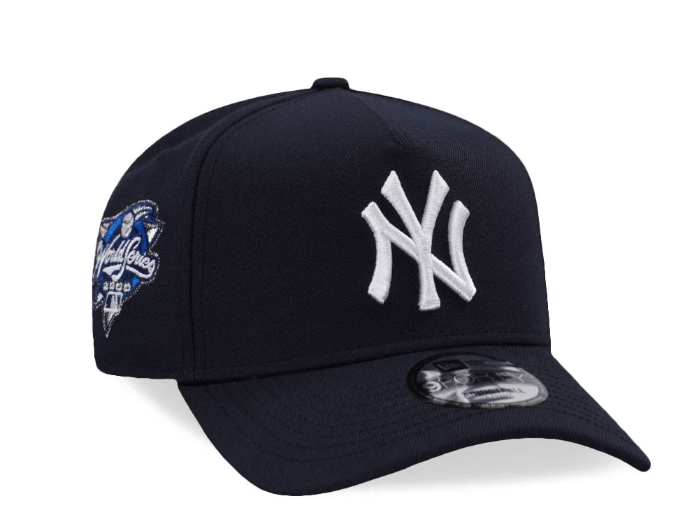 New Era New York Yankees World Series 2000 Navy Prime Edition 9Forty A Frame Snapback Casquette