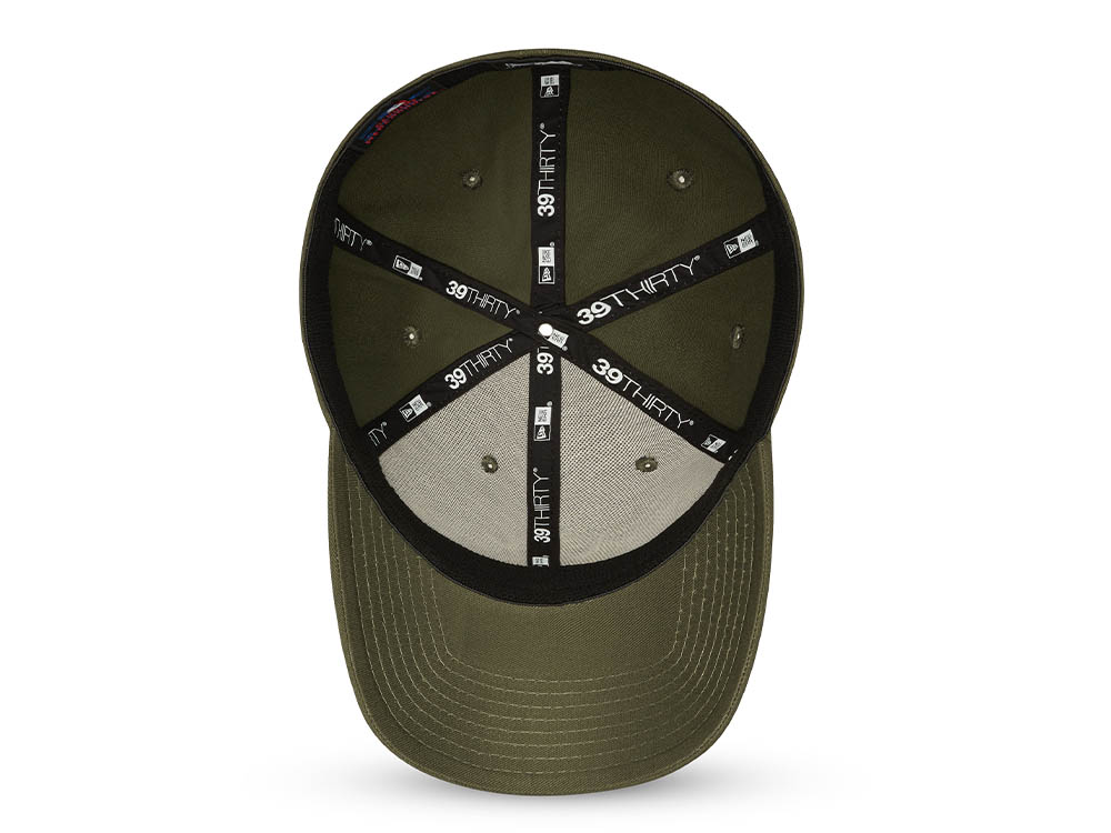 New Era New York Yankees League Essential Olive 39Thirty Stretch Casquette