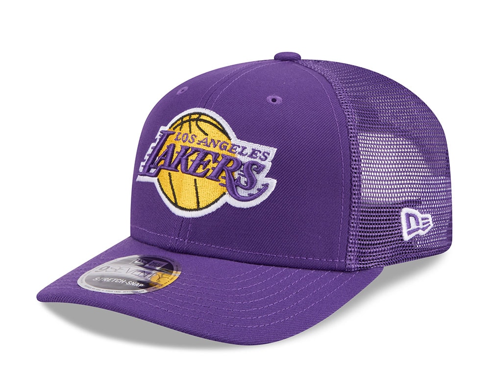 New Era Los Angeles Lakers Purple Edition 9Seventy Trucker Snapback Casquette