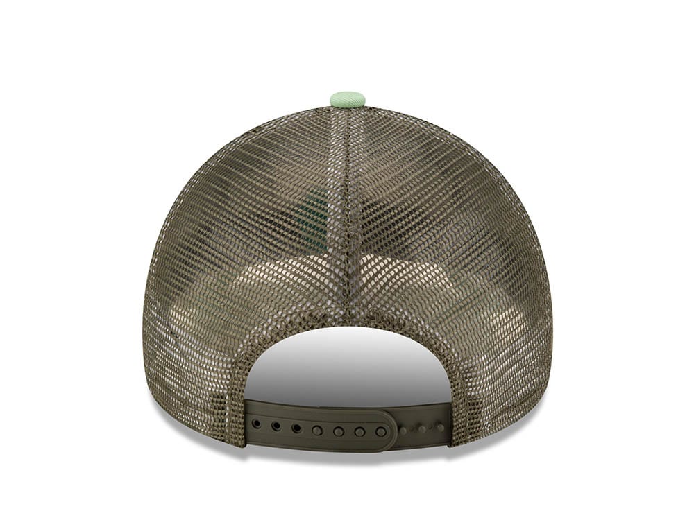 New Era Eagle Patch Trucker A Frame Snapback Casquette