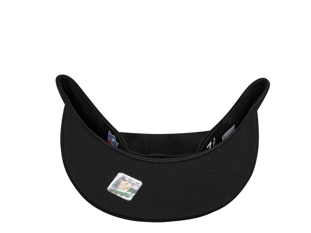 New Era Los Angeles Chargers All Black Edition 59Fifty Fitted Casquette