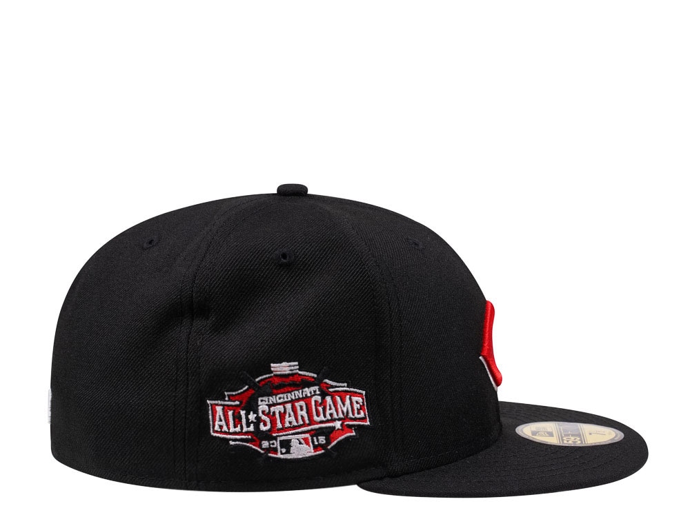 New Era Cincinnati Reds All Star Game 2015 Black Edition 59Fifty Fitted Casquette