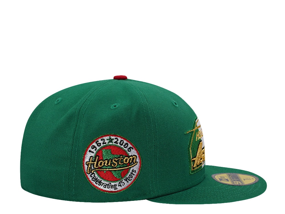New Era Houston Astros 45th Anniversary Kelly Green Prime Edition 59Fifty Fitted Casquette