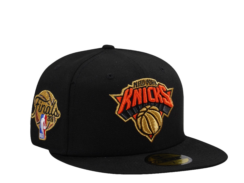 New Era New York Knicks NBA Finals 2026 Black Prime Edition 59Fifty Fitted Casquette