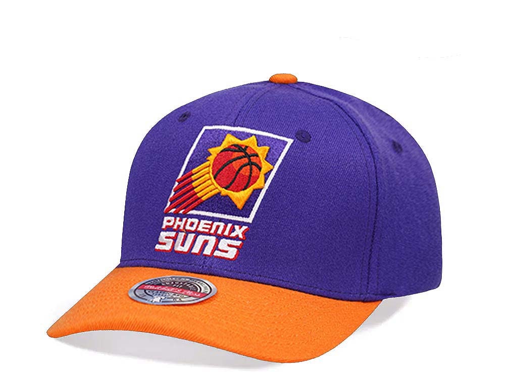 Mitchell & Ness Phoenix Suns Team Two Tone 2.0 Stretch Hardwood Classic Red Flex Snapback Casquette