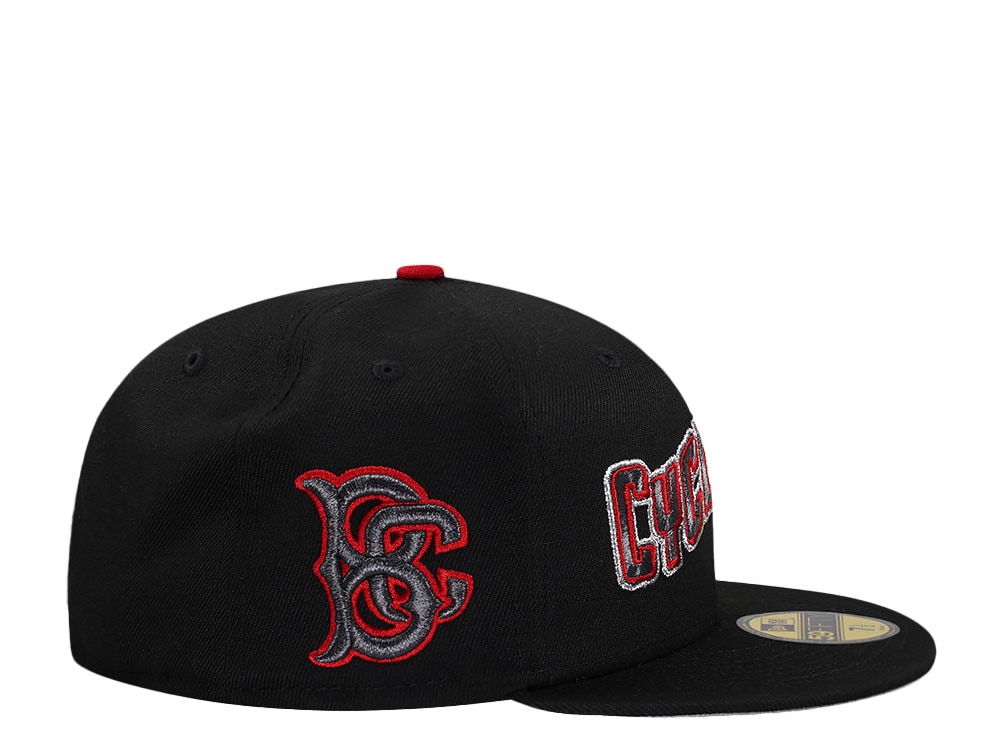 New Era Brooklyn Cyclones Black Red Prime Edition 59Fifty Fitted Casquette