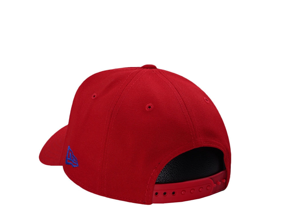 New Era Chicago Cubs Be Alert Scarlet Prime Edition 9Forty A Frame Snapback Casquette