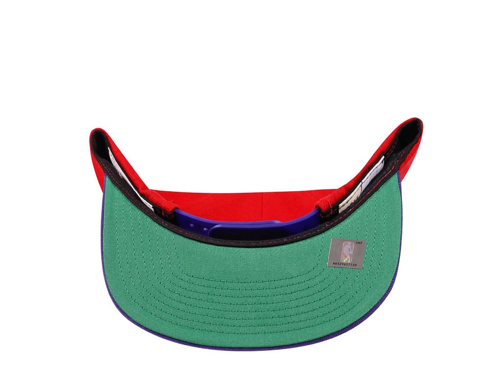 Mitchell & Ness Toronto Raptors Hardwood Classics 2 Tone Snapback Casquette