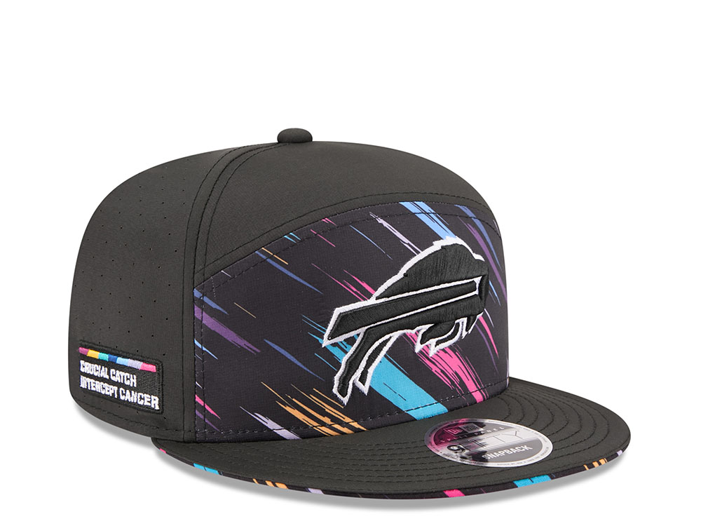 New Era Buffalo Bills Crucial Catch 2026 Black Edition 9Fifty Split Panel Snapback Casquette