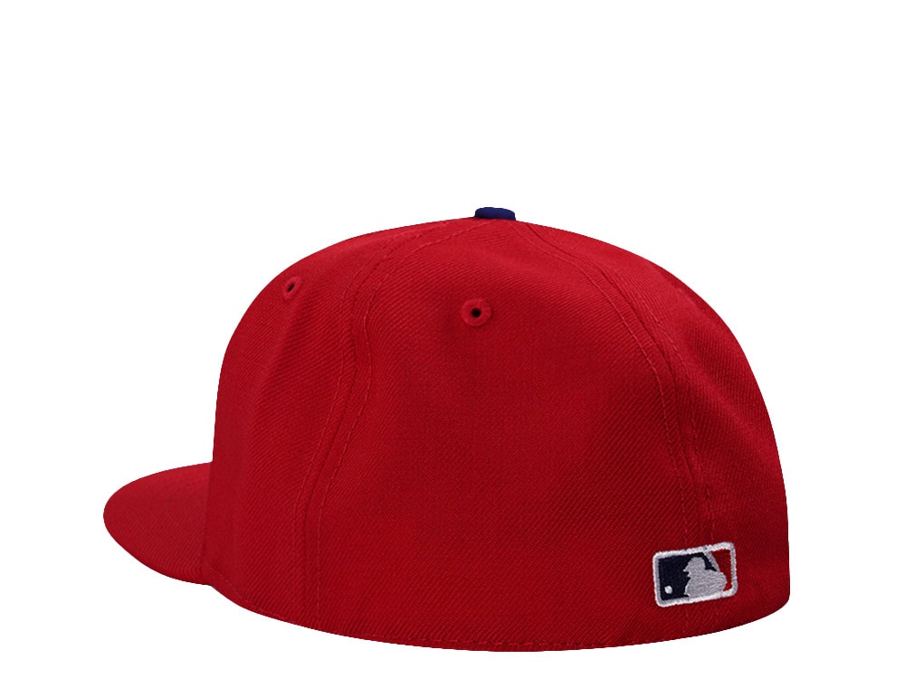 New Era Philadelphia Phillies Wool Authentic On-Field Scarlet Prime Edition 59Fifty Fitted Casquette