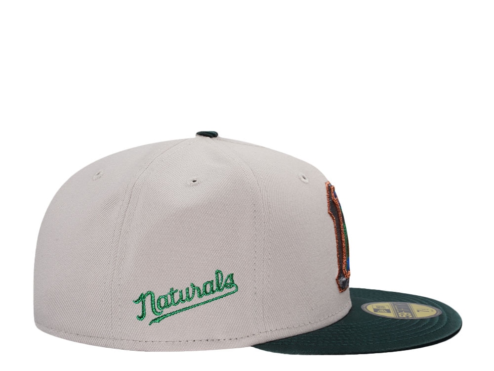 New Era North West Arkansas Naturals Stone Satin Brim Prime Edition 59Fifty Fitted Casquette