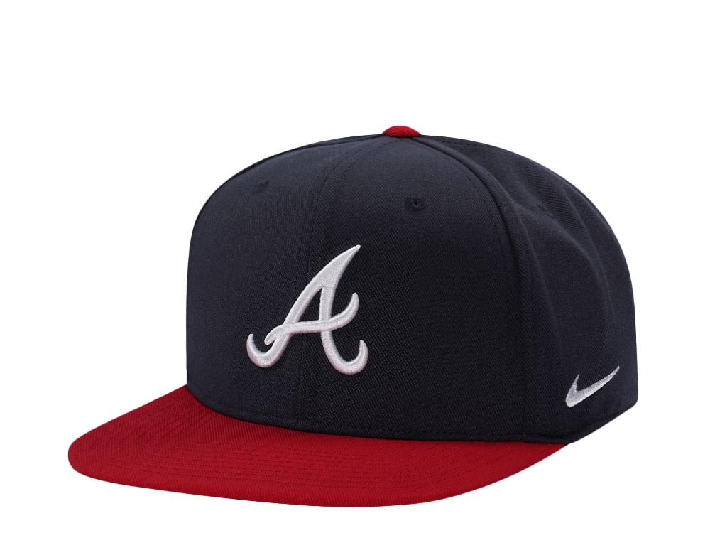 Nike Atlanta Braves Dri-Fit Pro Navy Two Tone Edition Snapback Casquette