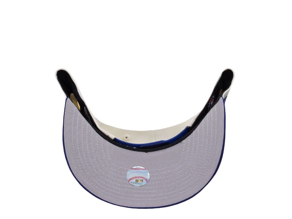 New Era Los Angeles Dodgers Back to Back World Series White Classic Edition 9Fifty A Frame Snapback Casquette