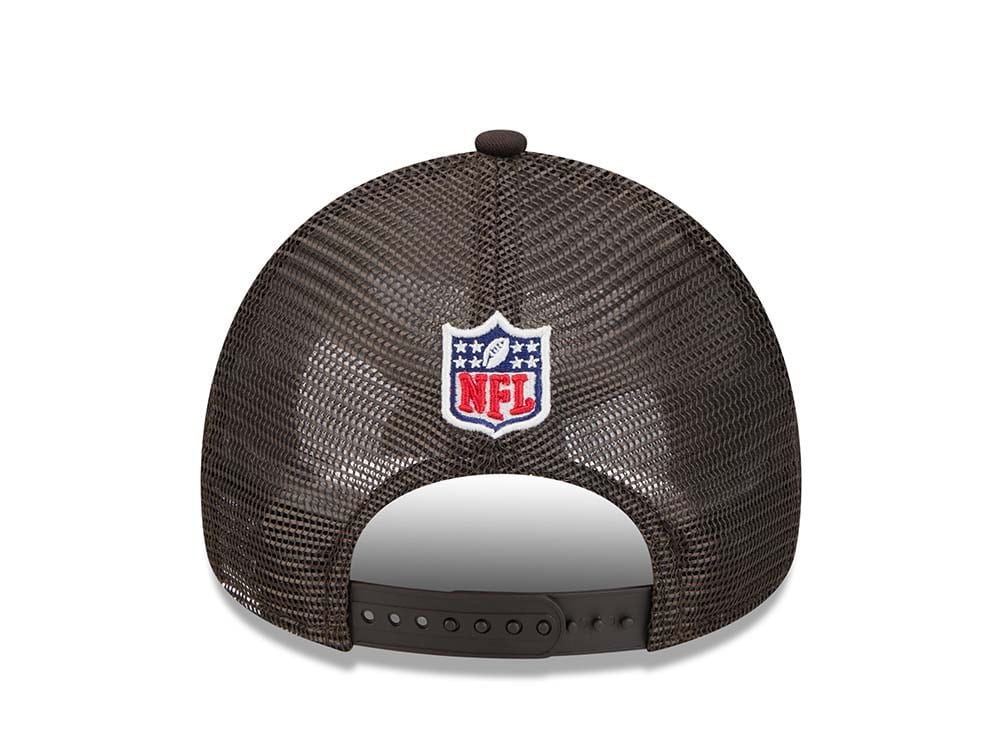 New Era Cleveland Browns Sideline 2024 9Forty A Frame Trucker Snapback Casquette