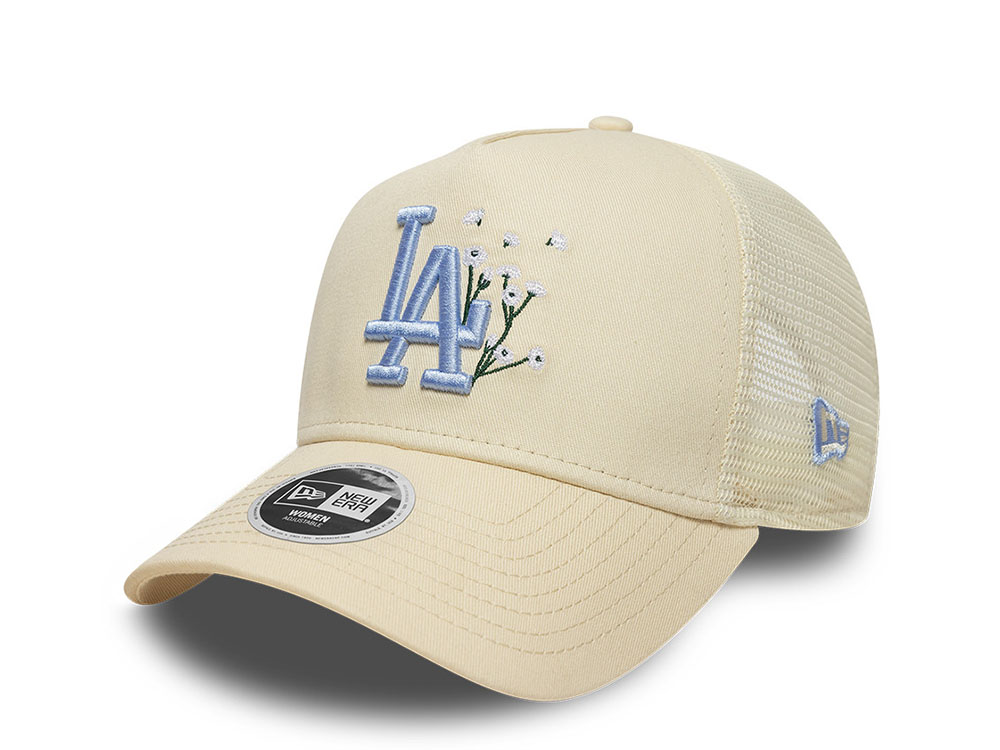 New Era Los Angeles Dodgers Floral 9Forty Womens A Frame Trucker Snapback Casquette