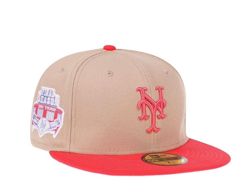 New Era New York Mets Shea Stadium Final Season Lava Sands Edition 59Fifty Fitted Casquette