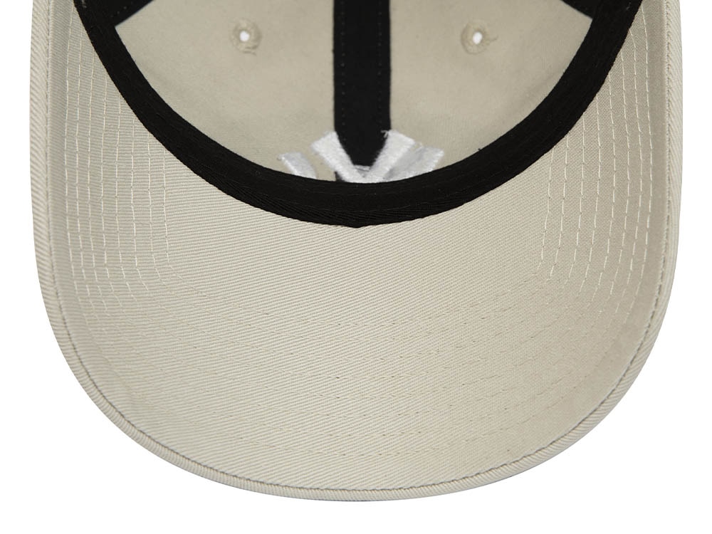 New Era New York Yankees League Essential Creme 9Twenty Strapback Casquette