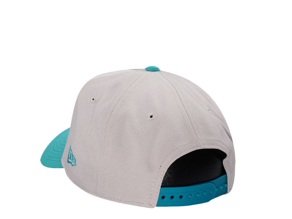 New Era Miami Dolphins Stone Two Tone 9Forty A Frame Snapback Casquette