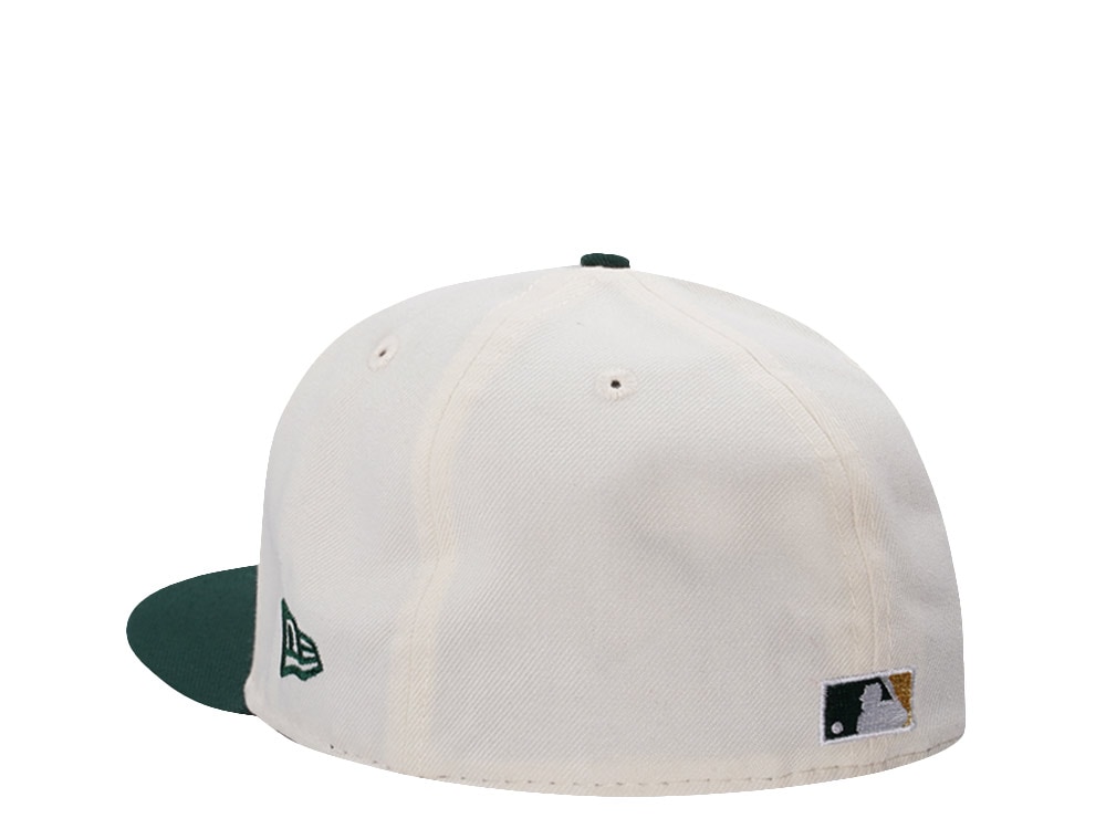 New Era Oakland Athletics World Series 1989 Cupid Chrome Two Tone Edition 59Fifty Fitted Casquette