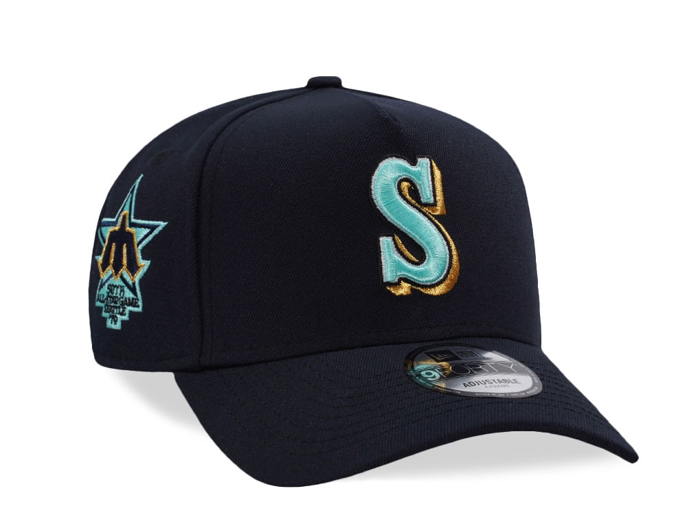 New Era Seattle Mariners All Star Game 1979 Navy Two Tone Edition 9Forty A Frame Snapback Casquette