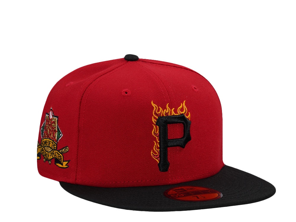 New Era Pittsburgh Pirates PNC Park Scarlet Red Two Tone Edition 59Fifty Fitted Casquette
