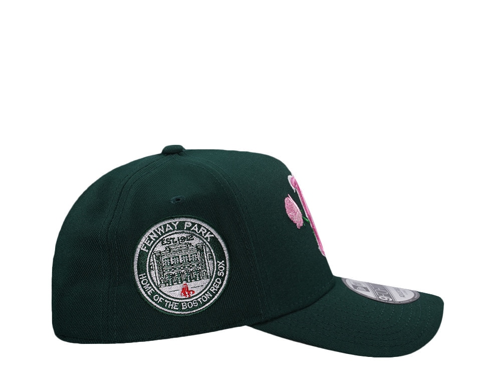 New Era Boston Red Sox Fenway Park Dark Green Prime Edition 9Forty A Frame Snapback Casquette
