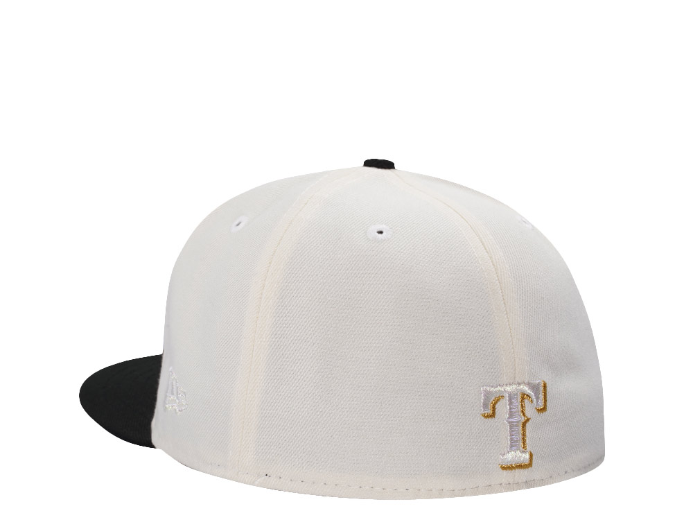 New Era Texas Rangers Inaugural Season Chrome Two Tone Edition 59Fifty Fitted Casquette