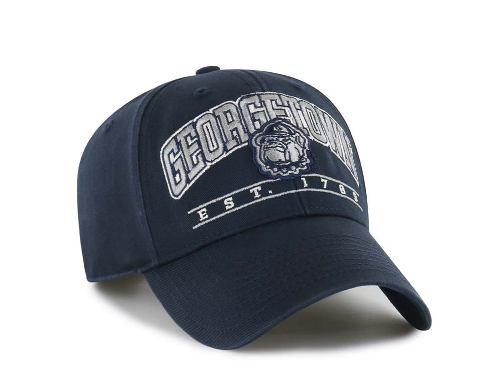 47Brand Georgetown Hoyas Navy Fletcher MVP Strapback Casquette