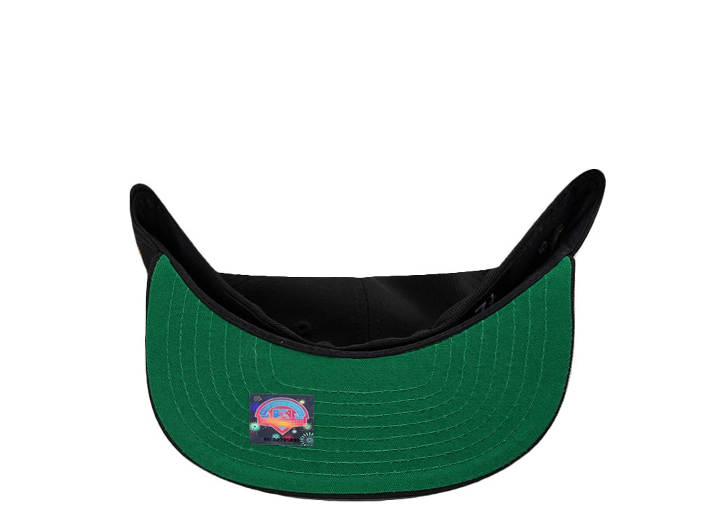 New Era Hartford Yard Goats Black Throwback Edition 59Fifty A Frame Fitted Casquette