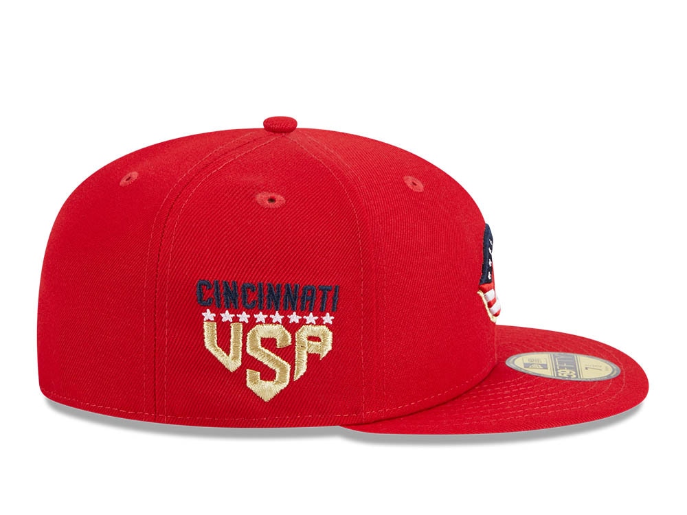 New Era Cincinnati Reds 4th of July 23 59Fifty Fitted Casquette