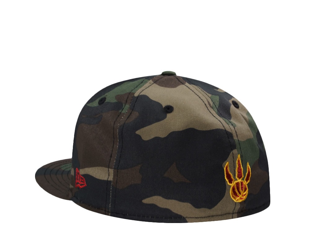 New Era Toronto Raptors 30th Anniversary Camo Prime Edition 59Fifty Fitted Casquette