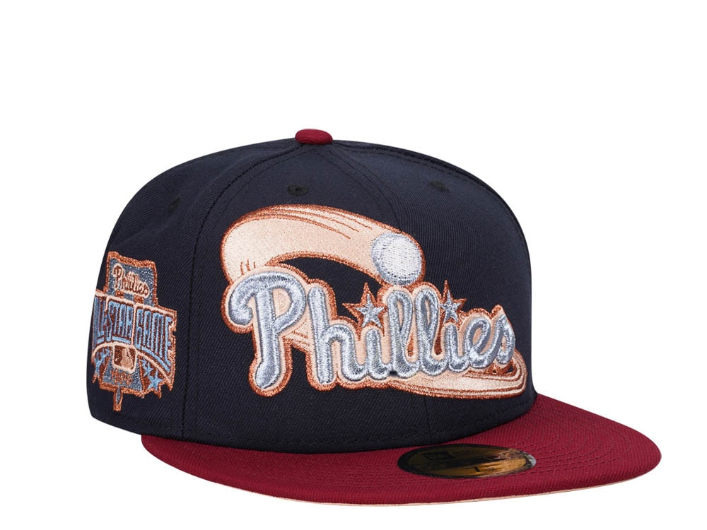New Era Philadephia Phillies All Star Game 1996 Heavy Metallic Two Tone Edition 59Fifty Fitted Casquette