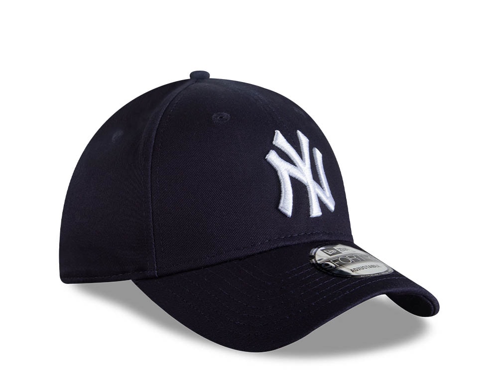 New Era New York Yankees Deep Navy League Essential 9forty Snapback Casquette