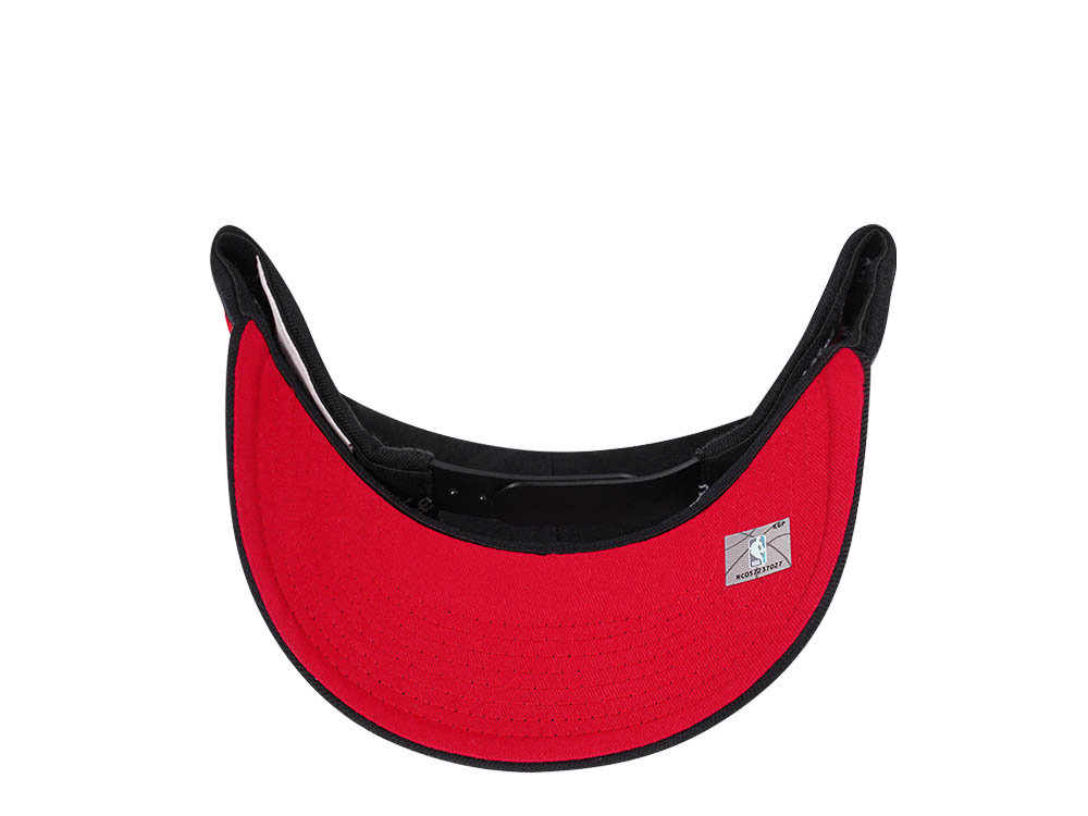 Mitchell & Ness Philadelphia 76Ers Team Ground Red Line Solid Flex Snapback Casquette