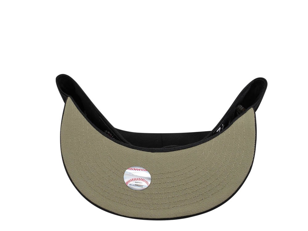 New Era Tampa Bay Rays Tropicana Field Olive Black Edition 59Fifty Fitted Casquette