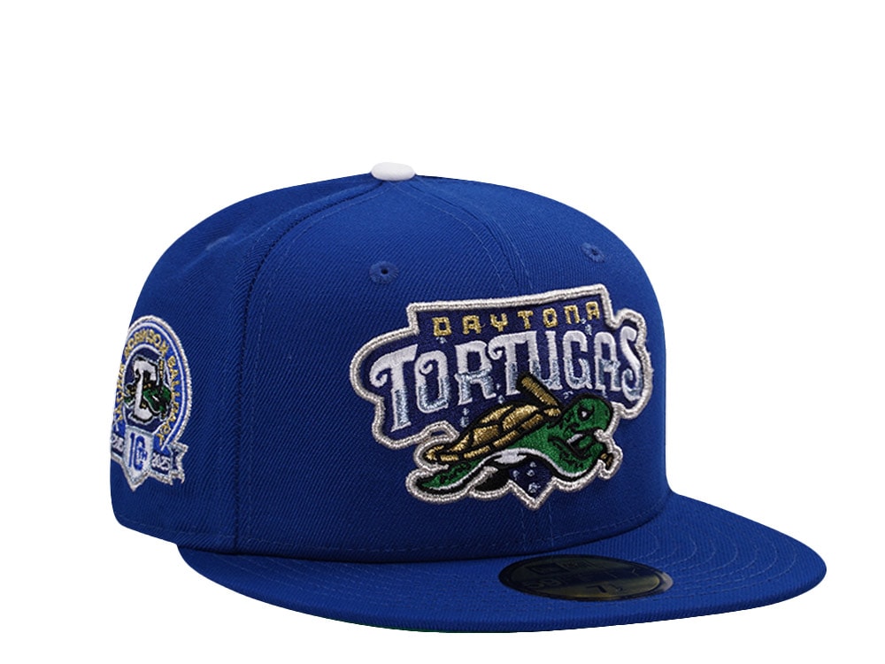 New Era Daytona Tortugas 10th Anniversary Blue Prime Edition 59Fifty Fitted Casquette